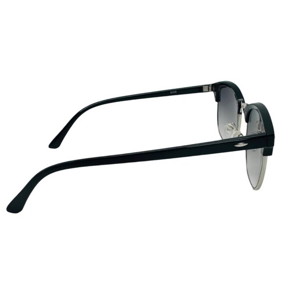 9116 | Black Lens Browline Sunglasses - Picture 3 of 5